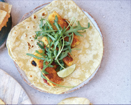 Halloumi Wraps