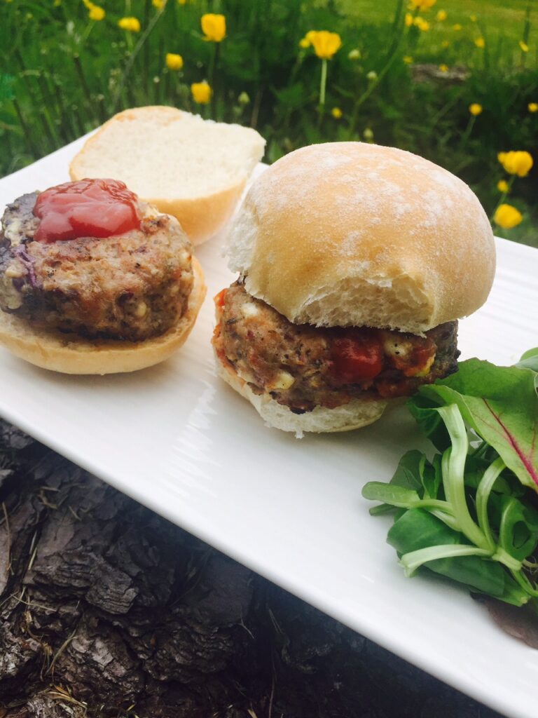 Greek Style Lamb Sliders